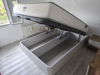Canapé abatible de gran almacenamiento