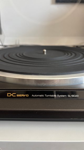 Tocadiscos Technics SL-BD20 Negro/Plata