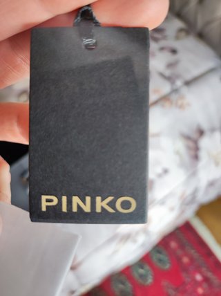 Borsa a spalla Pinko con dustbag e busta negozio