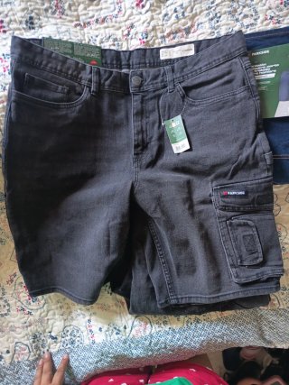 Pantalones vaqueros cortos de trabajo hombre 48