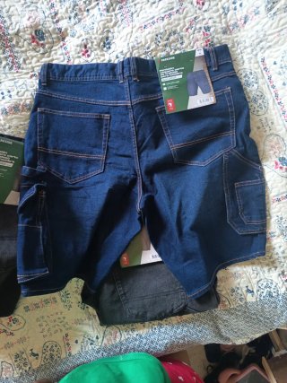 Pantalones vaqueros cortos de trabajo hombre 48