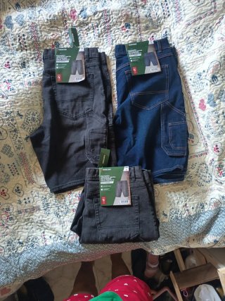 Pantalones vaqueros cortos de trabajo hombre 48