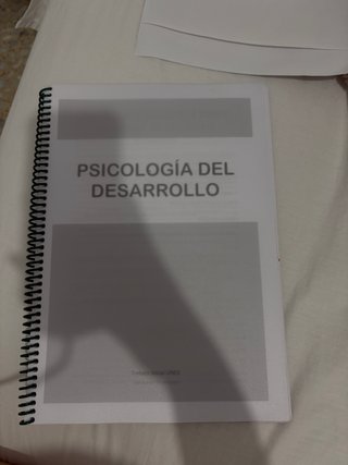 Apuntes Psicología del Desarrollo Uned