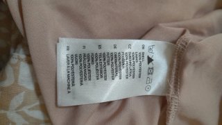 Gonna poliestere + camicia lino/cotone