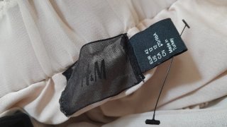 Gonna poliestere + camicia lino/cotone