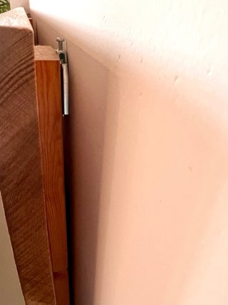 Cabecero de madera maciza rústico