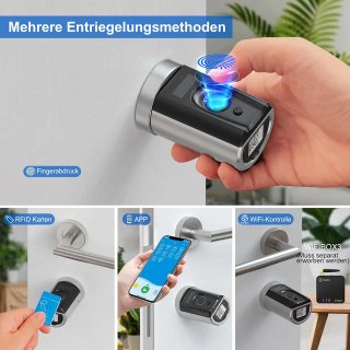 Cerradura inteligente RUILON con Wi-Fi y RFID