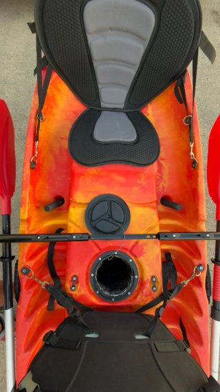 Kayak 2 personas con remos modelo goro