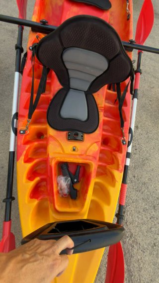Kayak 2 personas con remos modelo goro