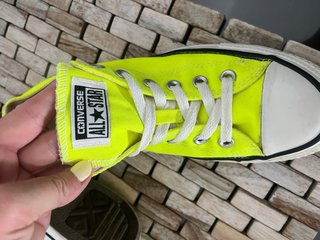 Converse Amarillas fluorescente Talla 39