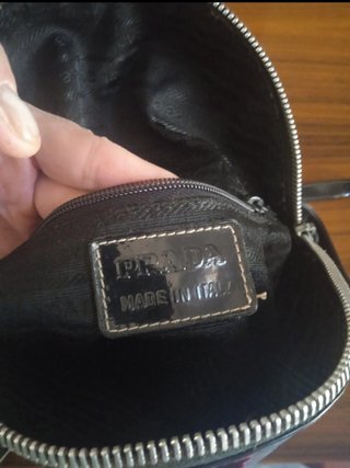 Borsa Prada vintage vernice nera