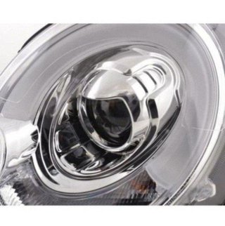 Faros Luz Diurna Mini One/Cooper 06-10 Cromo