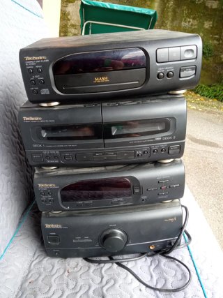 Equipo de Sonido Technics Negro