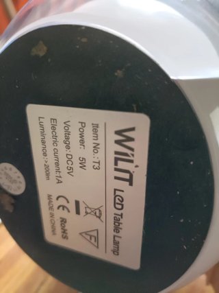 Lámpara LED Wilit Multicolor