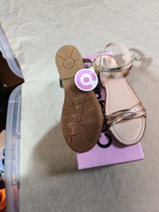Sandalias Conguitos Talla 36 Doradas