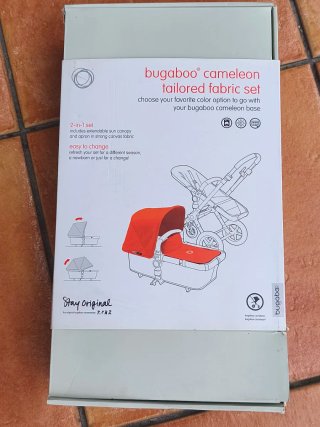 Capota y cubrepies Bugaboo Camaleon