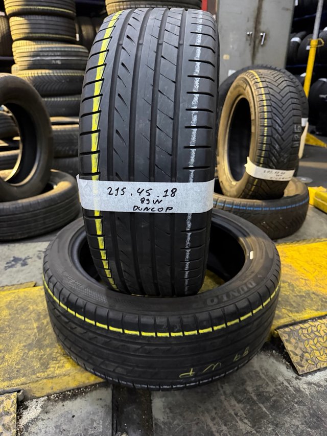 Neumático Dunlop 215/45 R18 89W