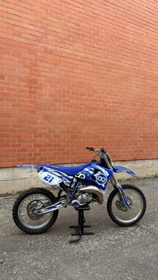 Yamaha YZ 125cc Motocross Azul