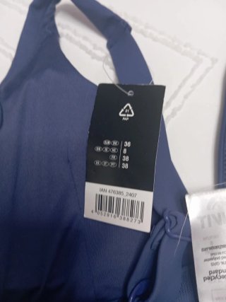 Bañador azul talla 38