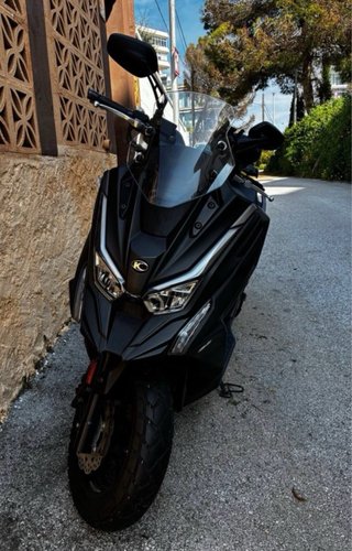 Kymco DTX 125 Maxi Scooter Negra/Gris