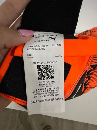 Guantes de portero Puma Future Naranja