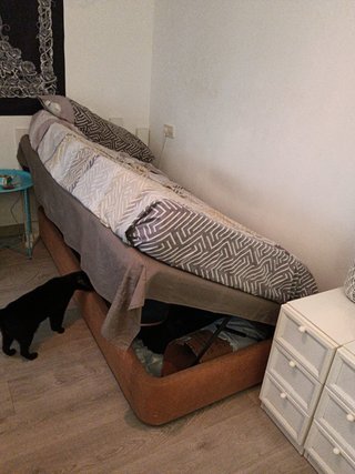 Cajonera envejecida Ikea + Armario + Cama abatible