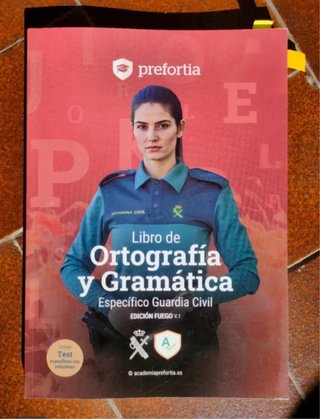 Libros Temario Guardia Civil Oposición.Prefortia