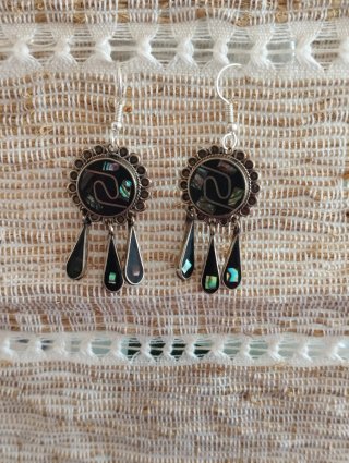 Pendientes Artesanales Alpaca Mexicana Ávalon