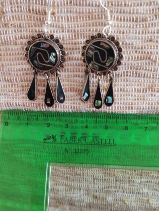 Pendientes Artesanales Alpaca Mexicana Ávalon