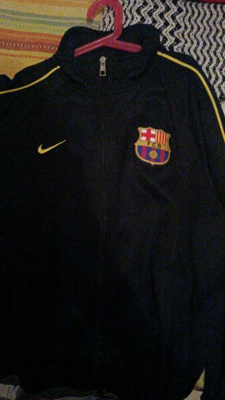 Chaqueta FC Barcelona Nike Negra Talla M