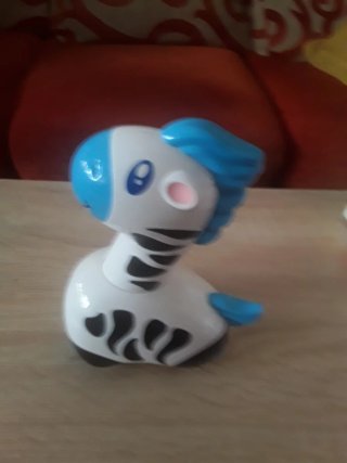 Juguete interactivo cebra para bebes