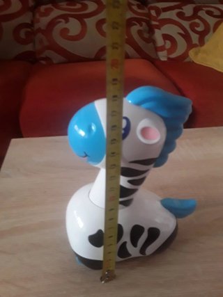 Juguete interactivo cebra para bebes