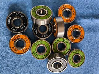 16 Rodamientos 608 ILQ11 PRO SCRS Seyoo Alta veloc