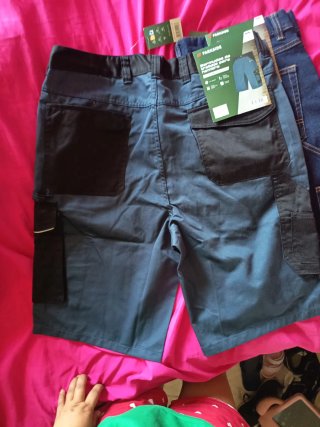 Bermudas y Vaqueros Cortos de Trabajo Hombre