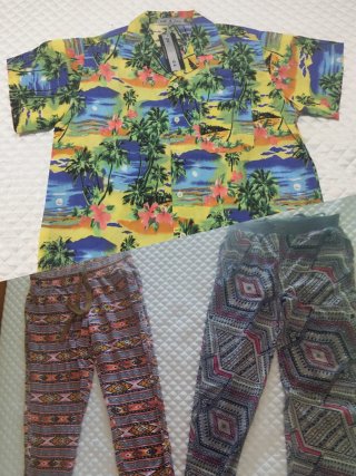Lote Camisa y Pantalón Estampado