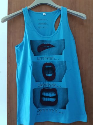 Camiseta tirantes mujer S