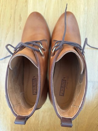 Botines Pikolinos piel marrón talla 39