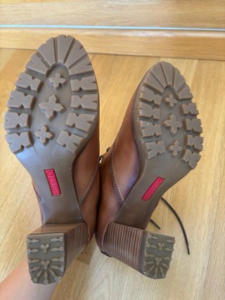 Botines Pikolinos piel marrón talla 39
