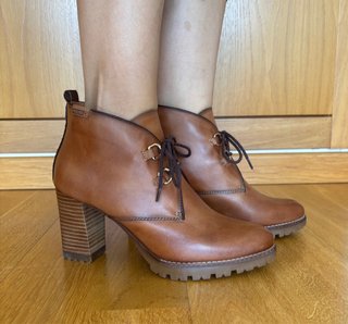 Botines Pikolinos piel marrón talla 39