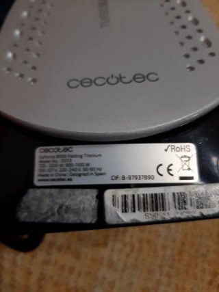 Plancha Viaje Cecotec Turboslide Geforce 8000