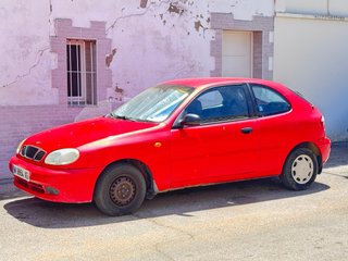 Daewoo Lanos. 50% bonificacion en rodaje