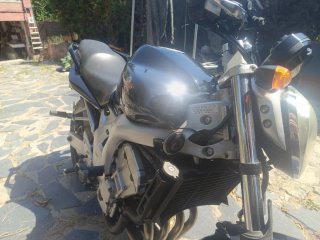 Yamaha FZ6 S1 Naked Negra/Plata