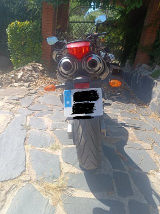 Yamaha FZ6 S1 Naked Negra/Plata