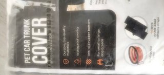 Funda Protectora Maletero Coche Perro