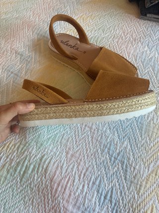Ulanka Sandalias Beige/Marrón Talla 38