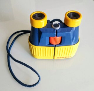 Binocolo Giocattolo Vintage Fisher-Price
