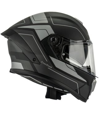 ¡29%DTO! HEBO CASCO INTEGRAL A618 BLACK/GREY MATT