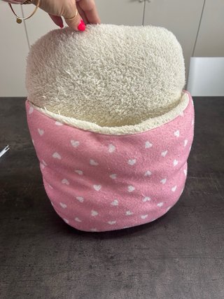 Ciabatta peluche cuscino
