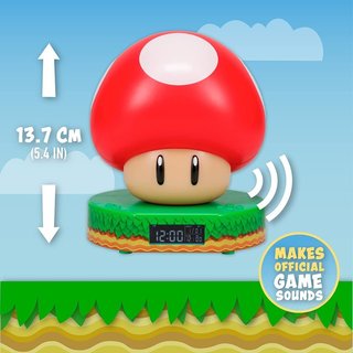 Despertador Super Mario Hongo Digital