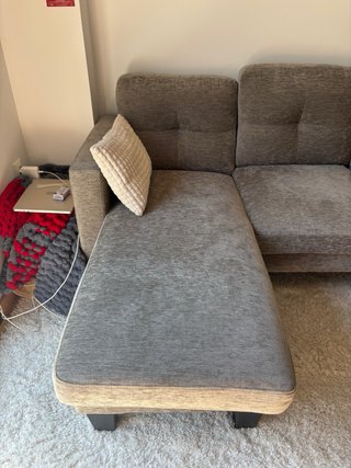 Sofá Chaise Longue Reversible 3 Plazas